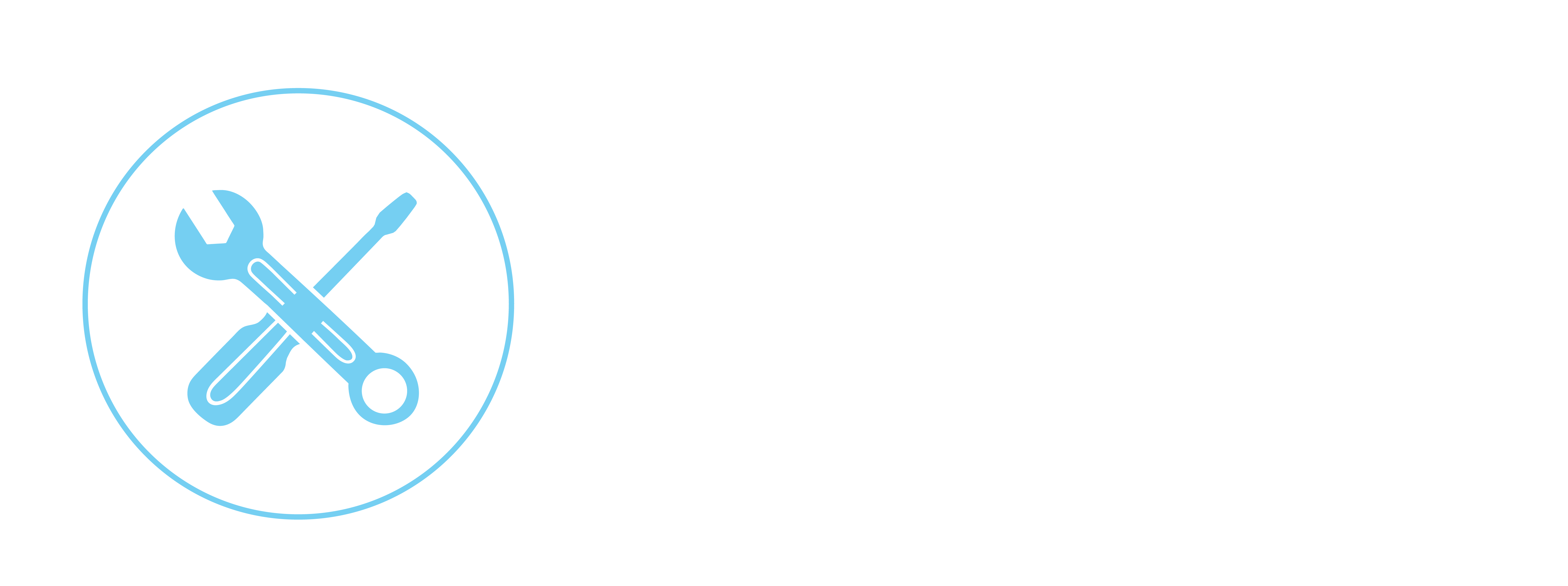 Tertiary logo white
